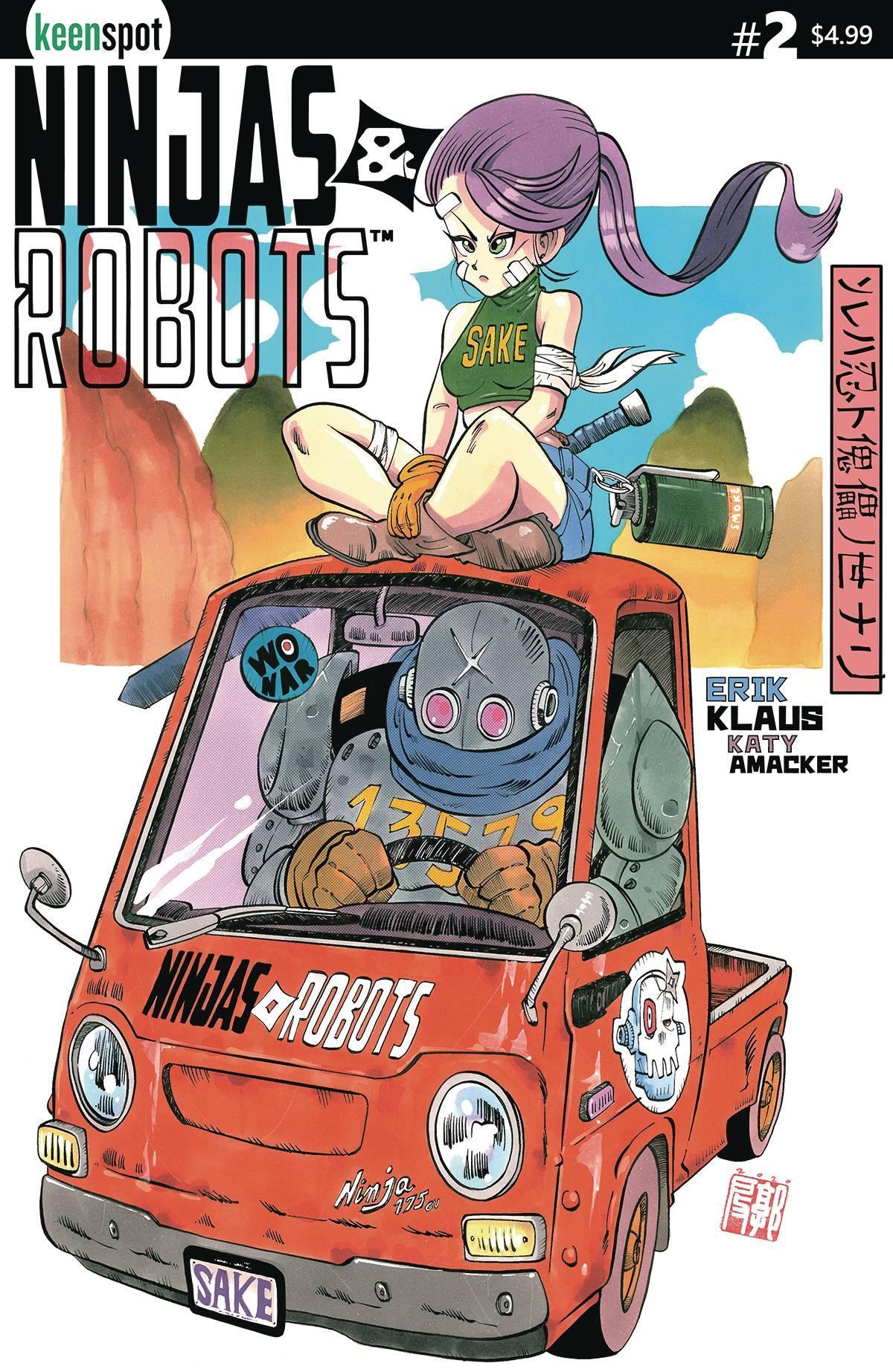 NINJAS & ROBOTS CVR C GOCHI - Kings Comics