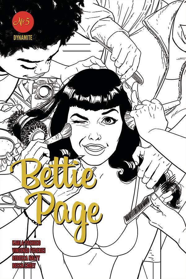 BETTIE PAGE VOL 3 #5 10 COPY KANO B&W INCV - Kings Comics
