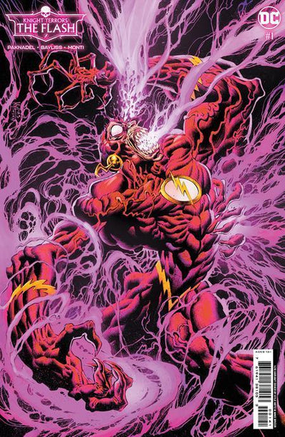 KNIGHT TERRORS FLASH (2023) #1 CVR E INC 1:25 KYLE HOTZ CARD STOCK VAR
