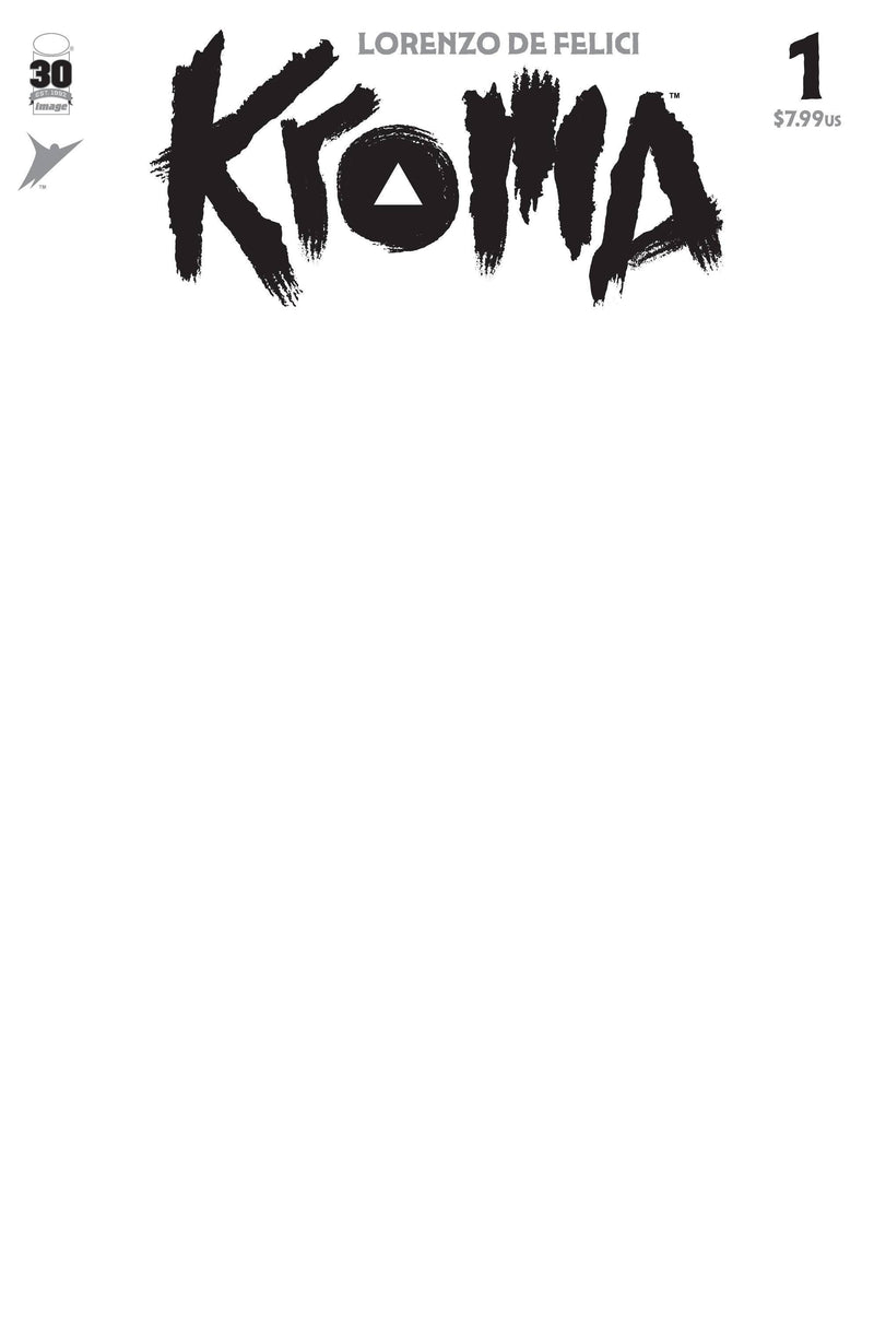 KROMA BY DE FELICI #1 CVR E BLANK SKETCH CVR