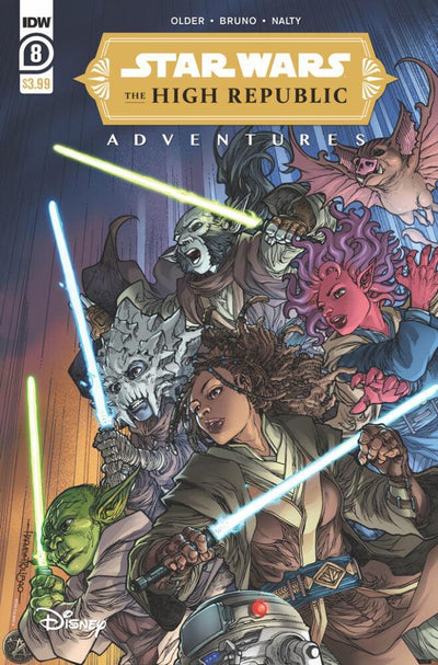 STAR WARS THE HIGH REPUBLIC ADVENTURES (2021) #8 CVR A TOLIBAO (1ST APPEARANCE SAV MALAGAN)