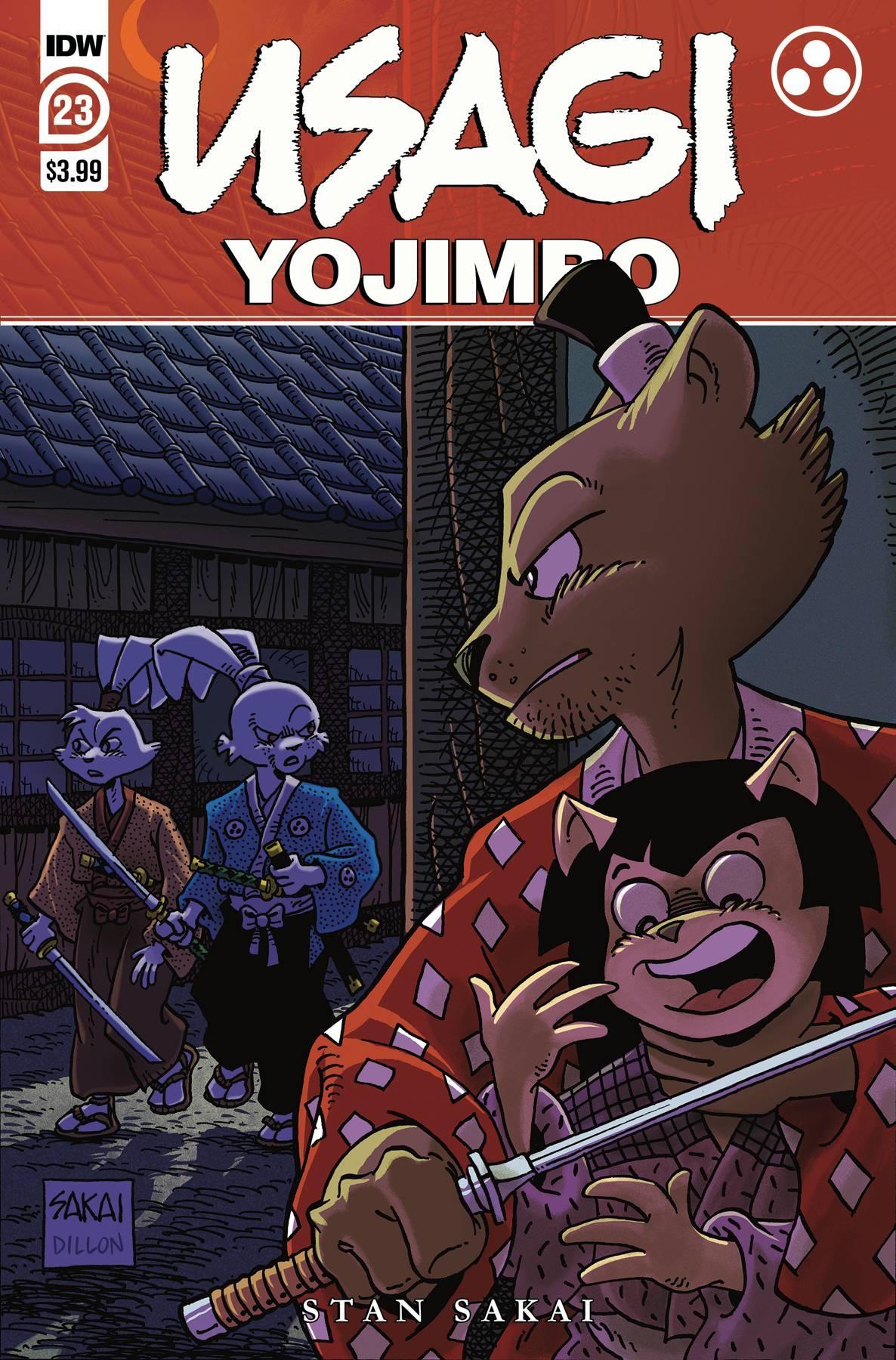 USAGI YOJIMBO VOL 4 #23 CVR A SAKAI - Kings Comics