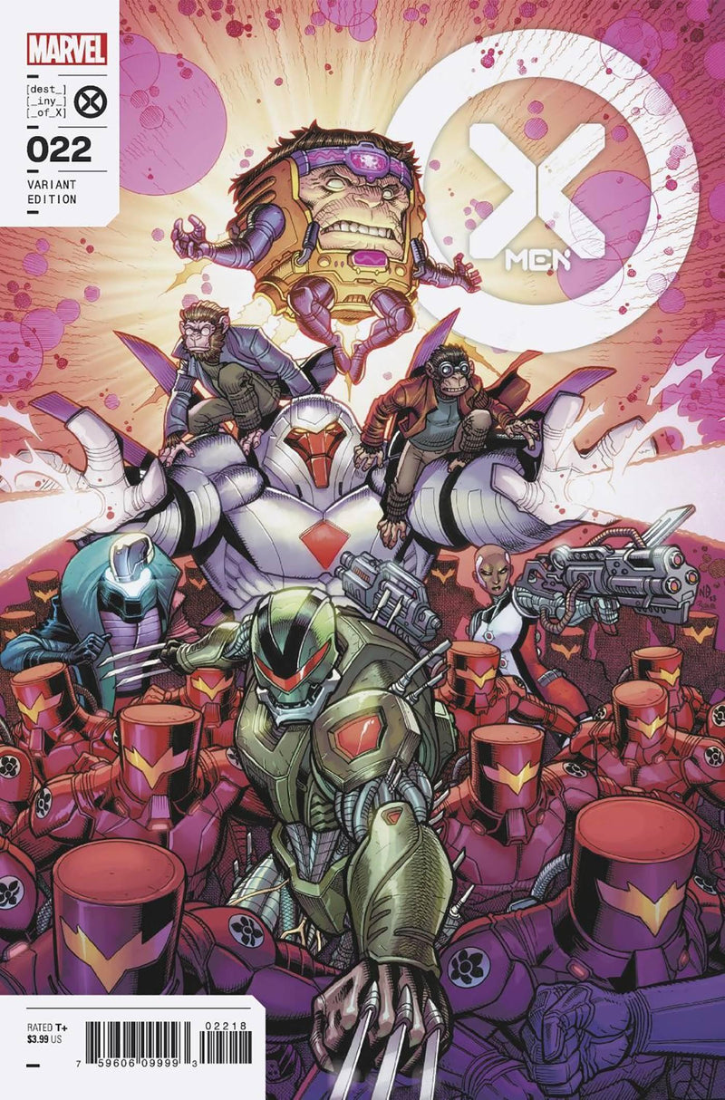 X-MEN VOL 6 (2021) #22 25 COPY INCV BRADSHAW VAR