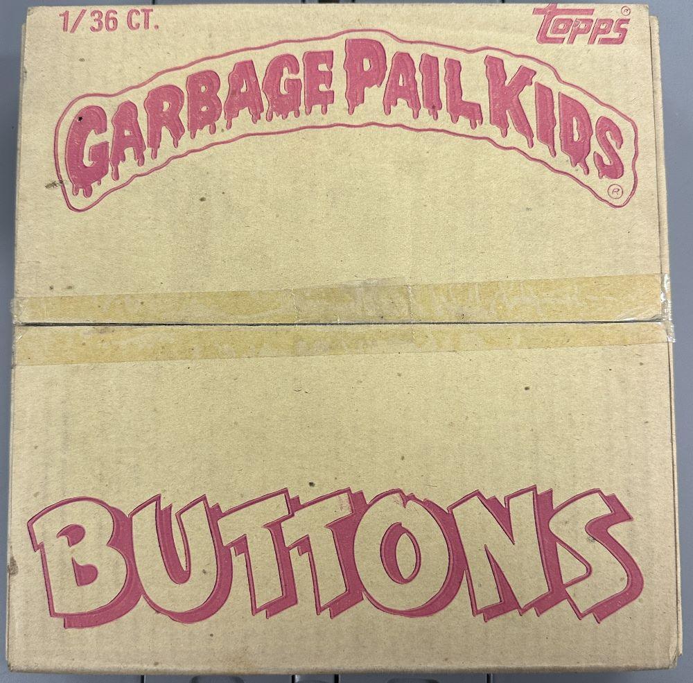 1986 TOPPS GARBAGE PAIL KIDS GPK BUTTON SEALED BOX - Kings Comics