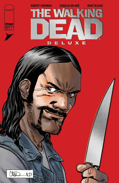 WALKING DEAD DELUXE (2020) #27 CVR G LCSD 2021 ADLARD FOIL VAR