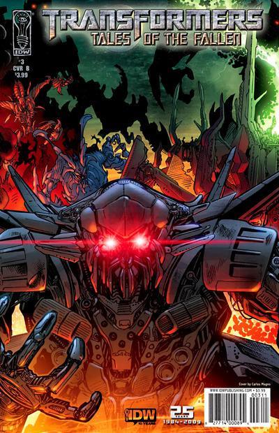 TRANSFORMERS TALES OF THE FALLEN #3 CVR B
