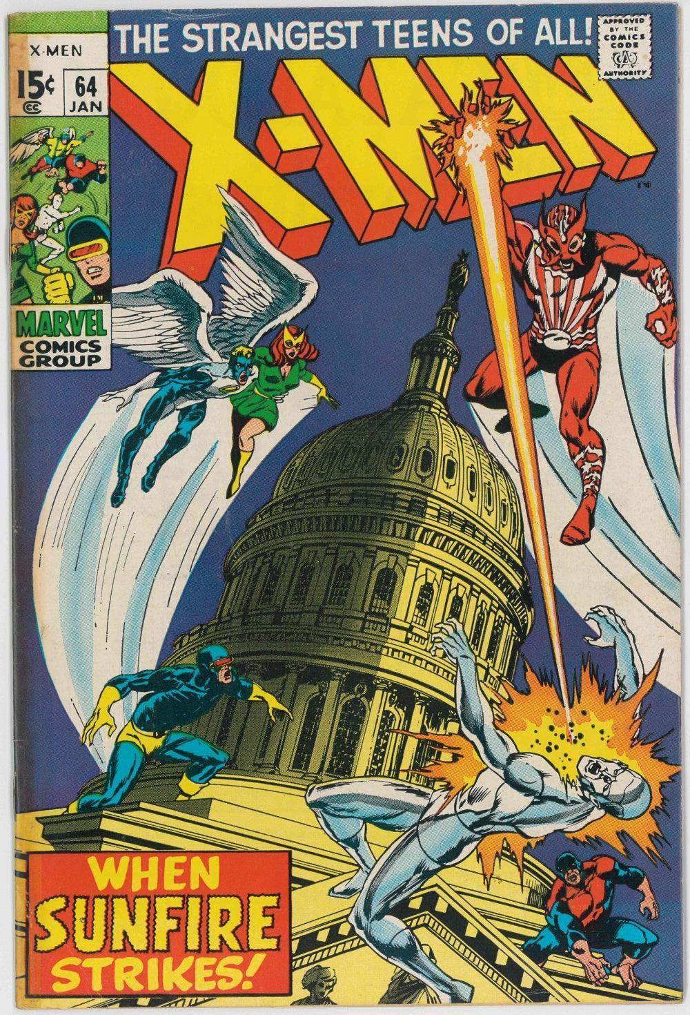 UNCANNY X-MEN (1963) #64 (VG) - Kings Comics