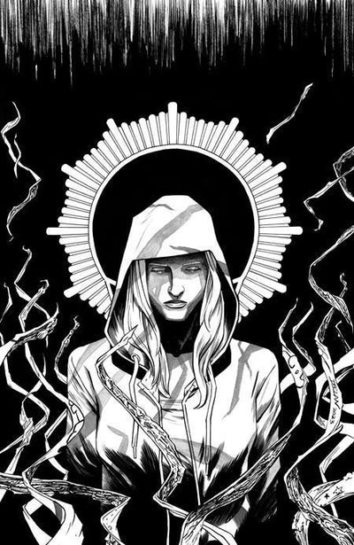 RIBBON QUEEN (2023) #1 CVR D INC 1:15 DECLAN SHALVEY B&W VAR
