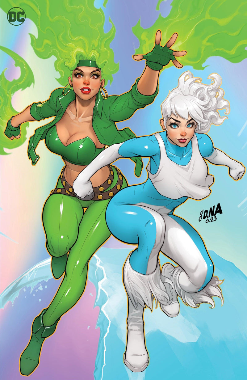 FIRE & ICE WELCOME TO SMALLVILLE (2023) #1 CVR D DAVID NAKAYAMA FOIL VAR