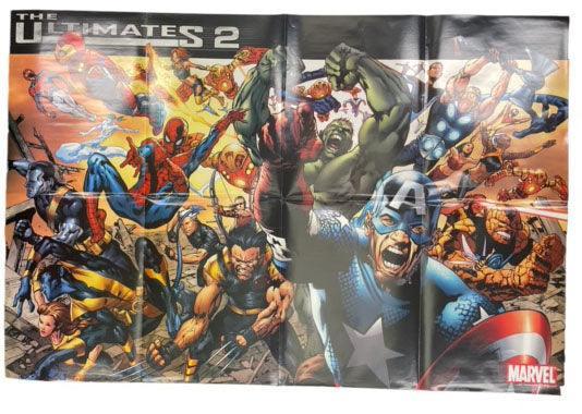 MARVEL ULTIMATES 2 (2006) FOLDED PROMO POSTER