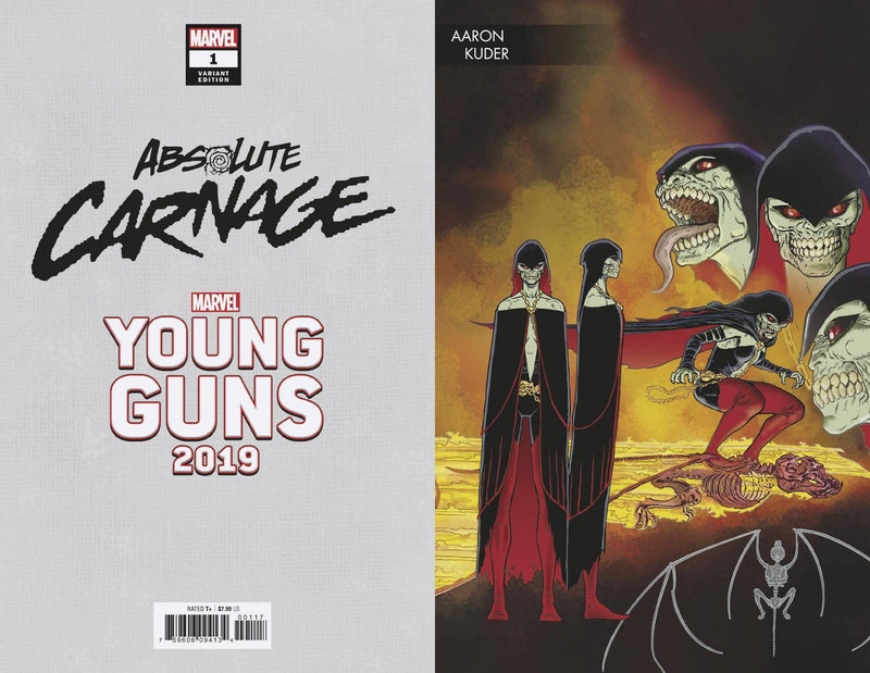 ABSOLUTE CARNAGE #1 KUDER YOUNG GUNS VAR AC