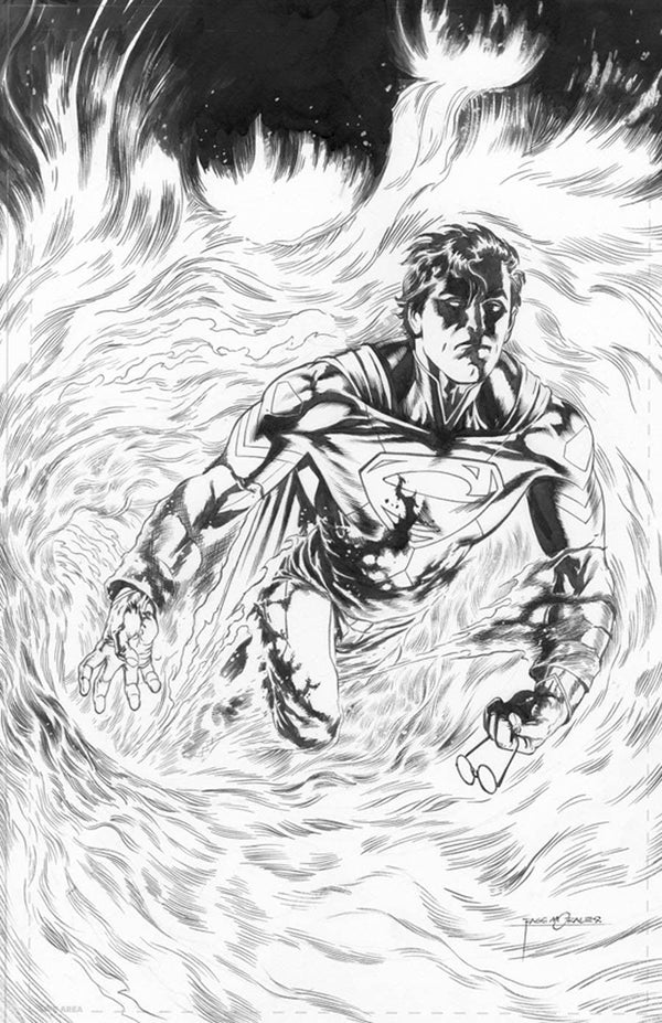 ACTION COMICS (2011) #11 BLACK & WHITE VAR ED