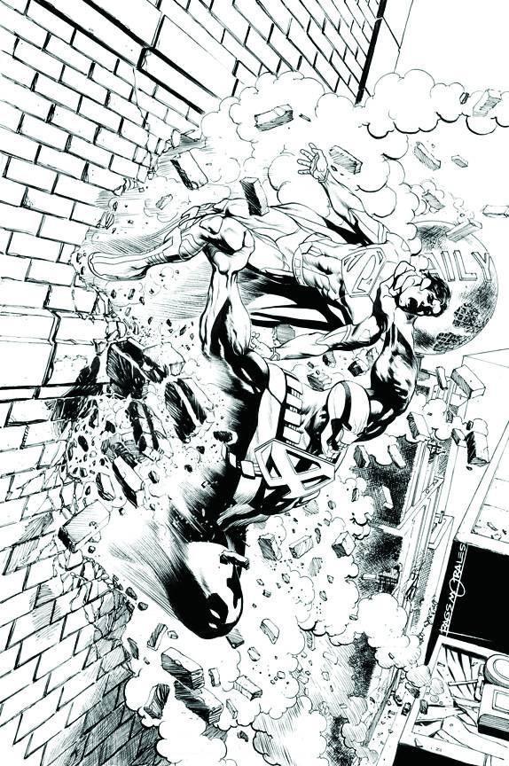 ACTION COMICS (2011) #16 BLACK & WHITE VAR ED