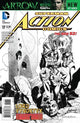 ACTION COMICS (2011) #17 BLACK & WHITE VAR ED