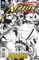 ACTION COMICS (2011) #18 BLACK AND WHITE VAR ED