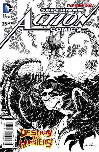 ACTION COMICS (2011) #26 VAR ED