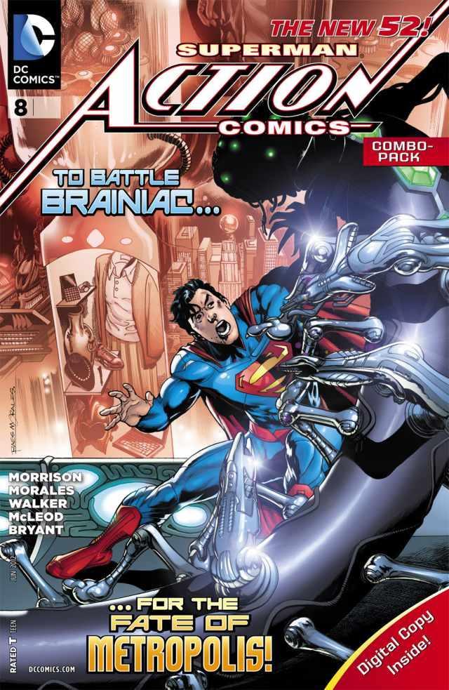 ACTION COMICS (2011) #8 COMBO PACK