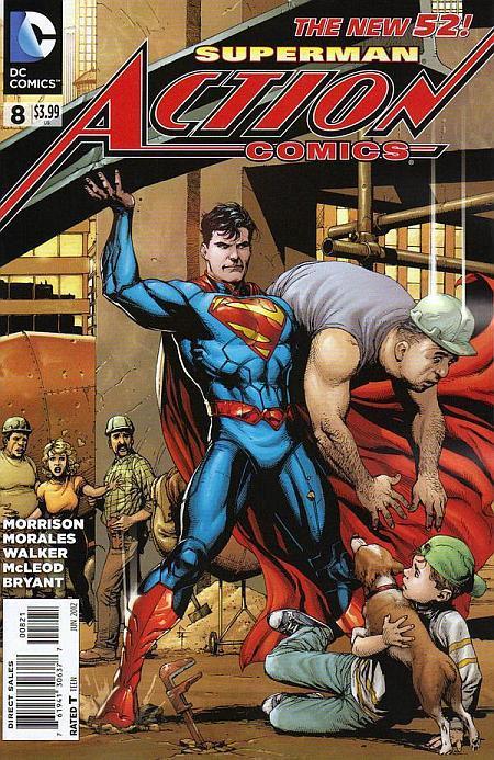 ACTION COMICS (2011) #8 VAR ED