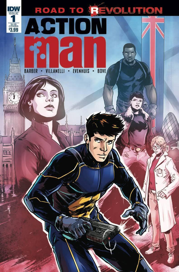 ACTION MAN #1 UK THEME VAR