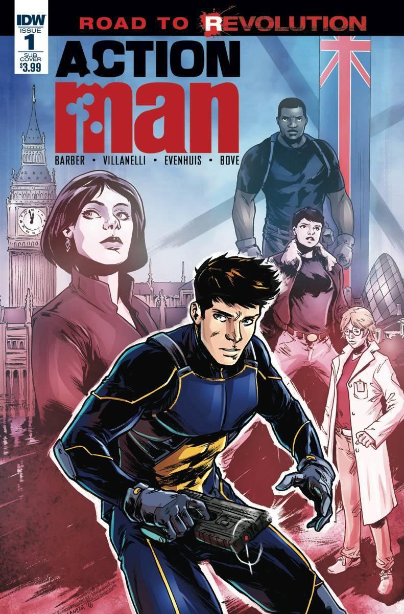 ACTION MAN #1 UK THEME VAR