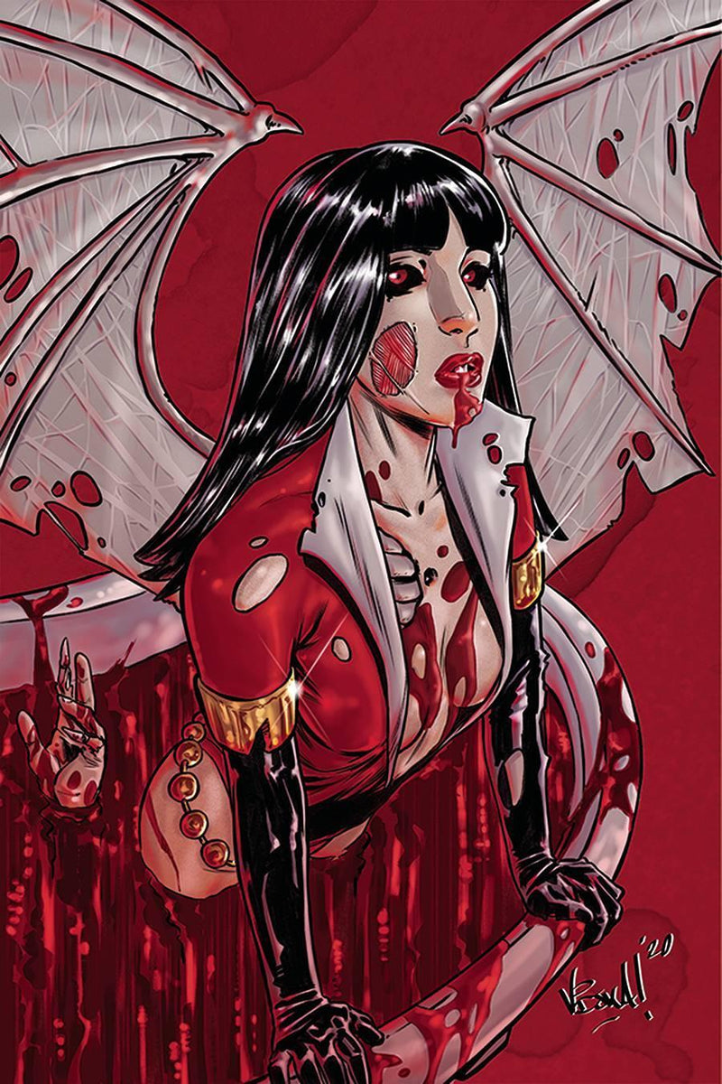 VAMPIRELLA DARK POWERS #2 25 COPY FEDERICI ZOMBIE VIRGIN INCV