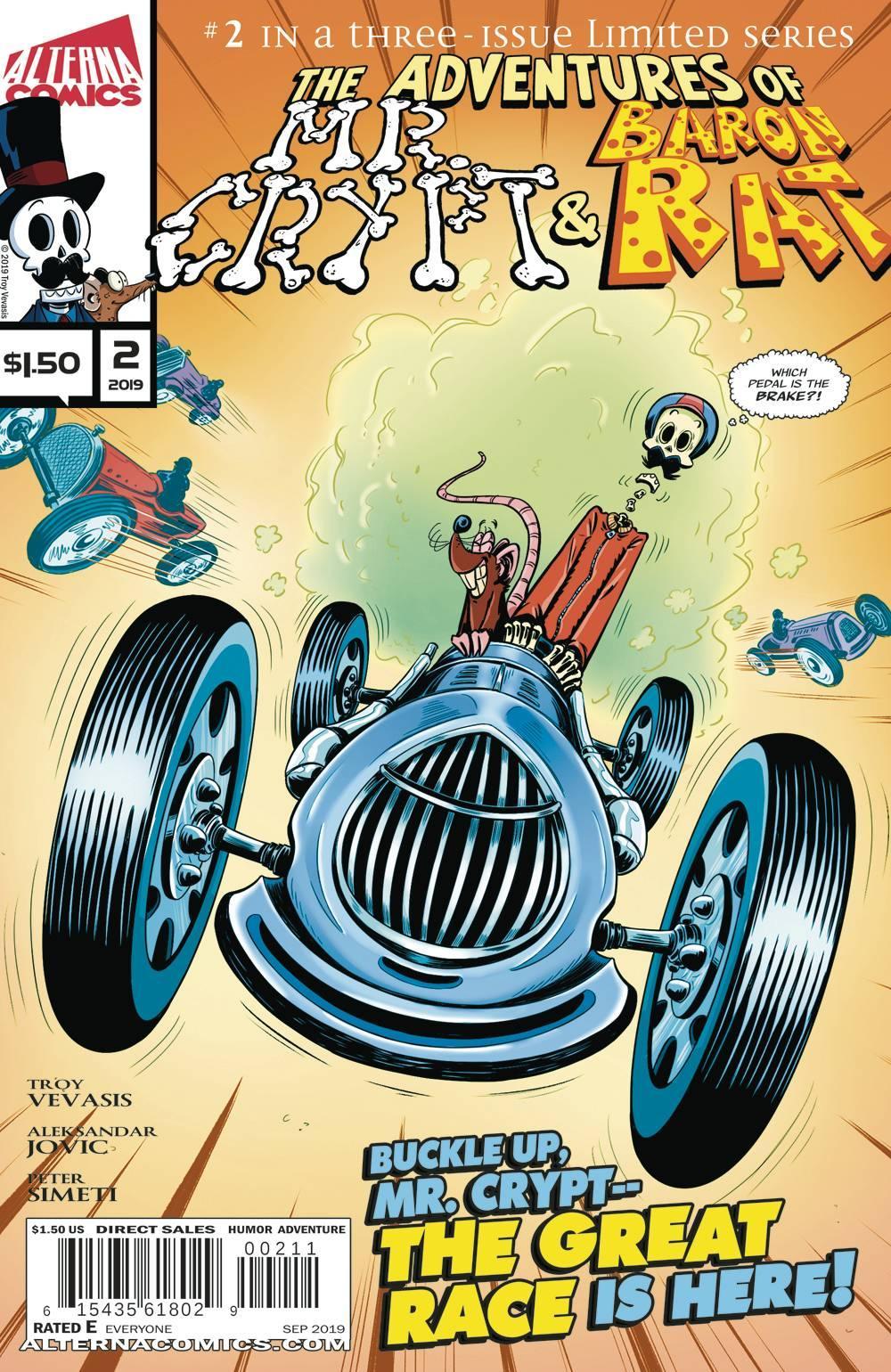ADV OF MR CRYPT & BARON RAT #2 - Kings Comics