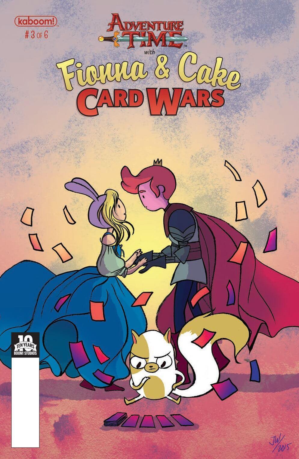 ADVENTURE TIME FIONNA & CAKE CARD WARS #3 - Kings Comics