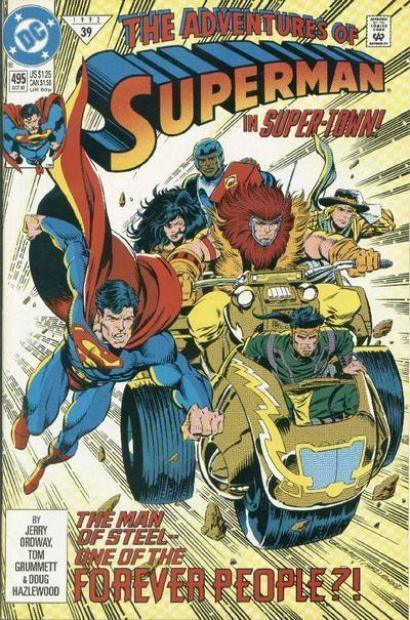 ADVENTURES OF SUPERMAN #495 - Kings Comics