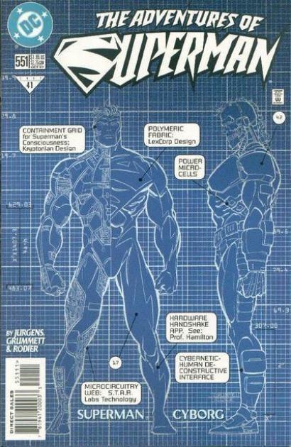 ADVENTURES OF SUPERMAN #551