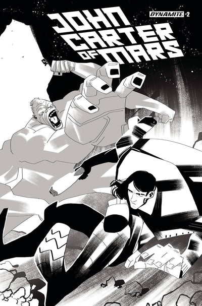 JOHN CARTER OF MARS #2 CVR F 10 COPY INCV KAMADAIS B&W