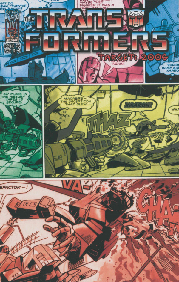 TRANSFORMERS TARGET 2006 #5 15 COPY INCV