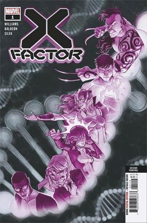 X-FACTOR VOL 4 #1 2ND PTG SHAVRIN VAR