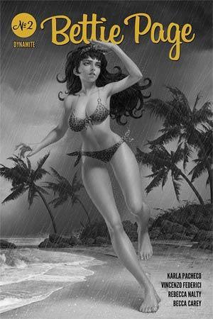 BETTIE PAGE VOL 3 #2 25 COPY YOON B&W INCV