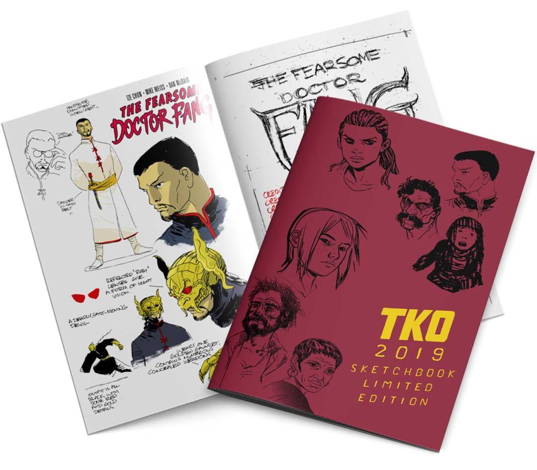 TKO LIMITED EDITION SKETCHBOOK - Kings Comics