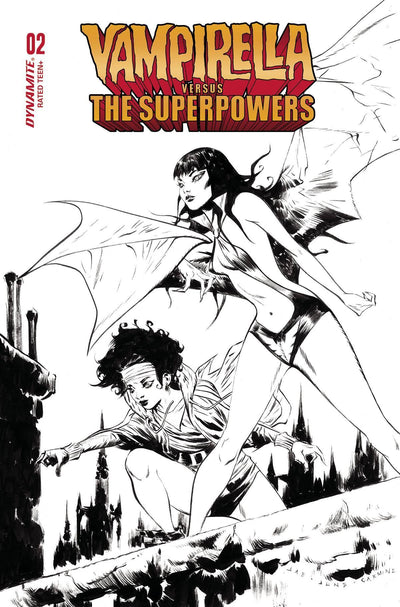 VAMPIRELLA VS SUPERPOWERS (2023) #2 CVR G 10 COPY INCV LEE LINE ART