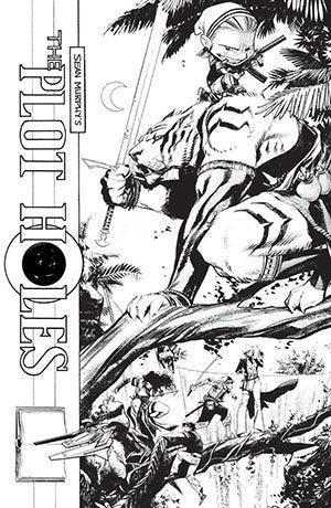 PLOT HOLES (2023) #2 CVR F 10 COPY INCV B&W MURPHY