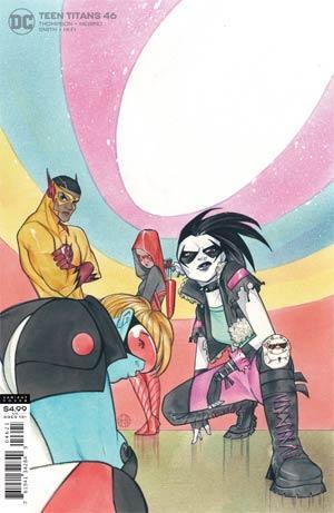 TEEN TITANS VOL 6 #46 CVR B PEACH MOMOKO CARD STOCK VAR ED