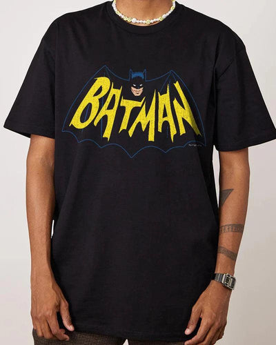 (M) BATMAN 66 CLASSIC LOGO T-SHIRT
