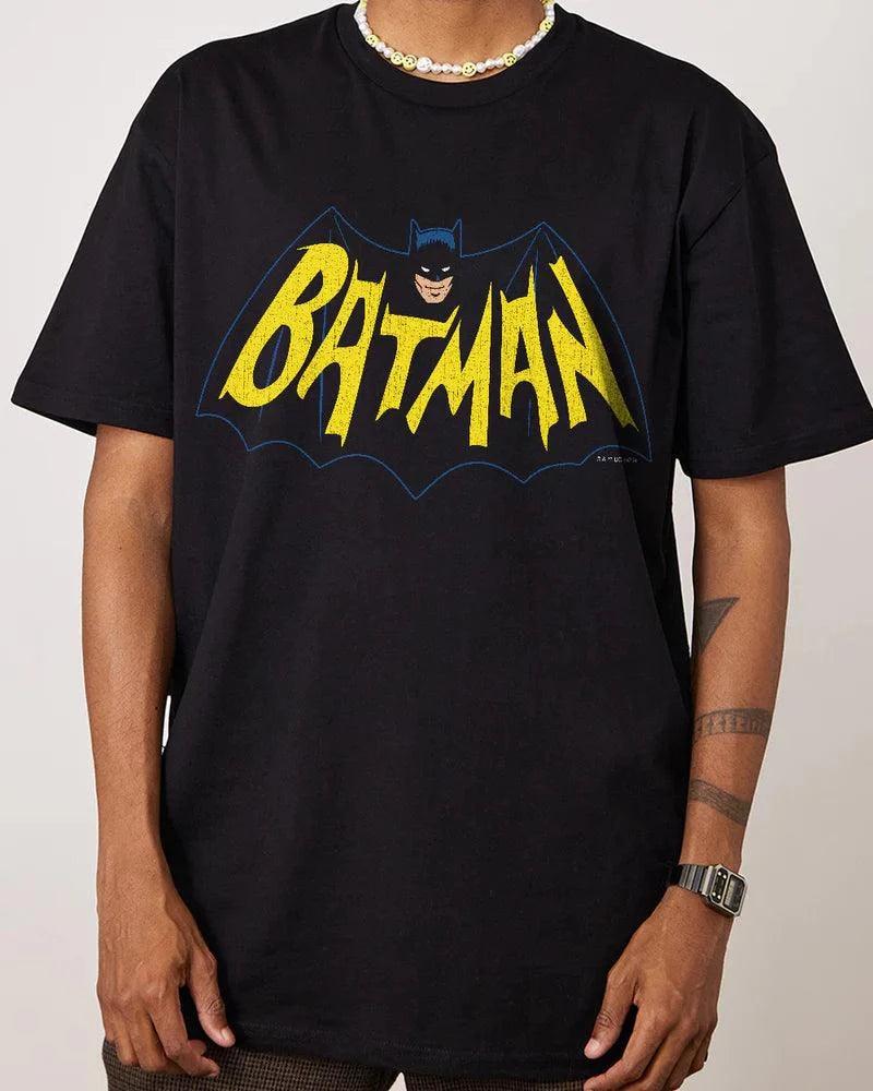 (M) BATMAN 66 CLASSIC LOGO T-SHIRT