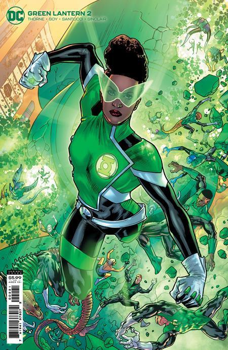 GREEN LANTERN (2021) #2 CVR B BRYAN HITCH CARD STOCK VAR