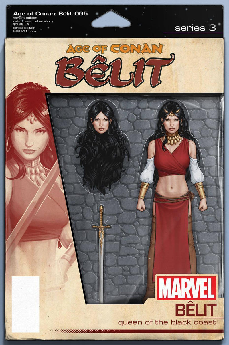 AGE OF CONAN BELIT #5 CHRISTOPHER ACTION FIGURE VAR
