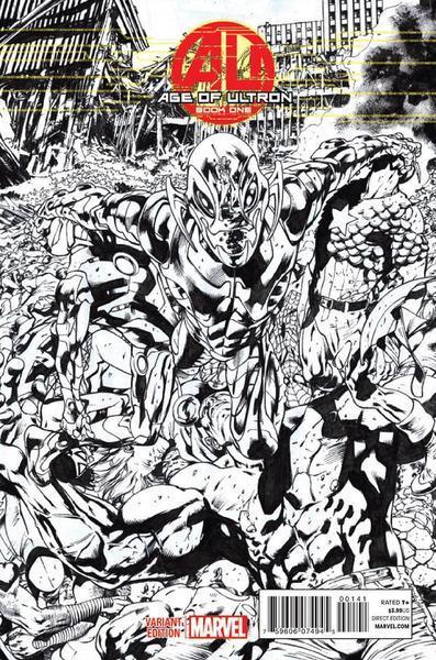 AGE OF ULTRON #1 HITCH SKETCH VAR