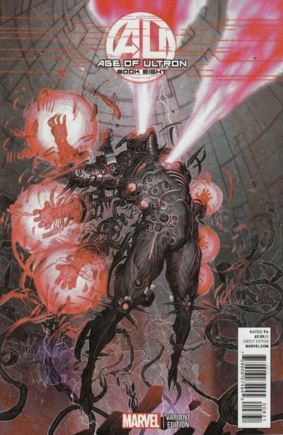 AGE OF ULTRON #8 ROCK HE KIM ULTRON VAR - Kings Comics