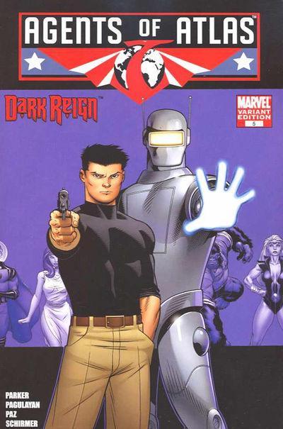 AGENTS OF ATLAS VOL 2 #5 MCGUINNESS VAR DKR