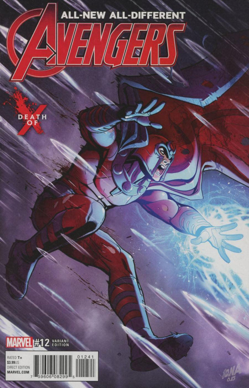 ALL NEW ALL DIFFERENT AVENGERS #12 DEATH OF X VAR