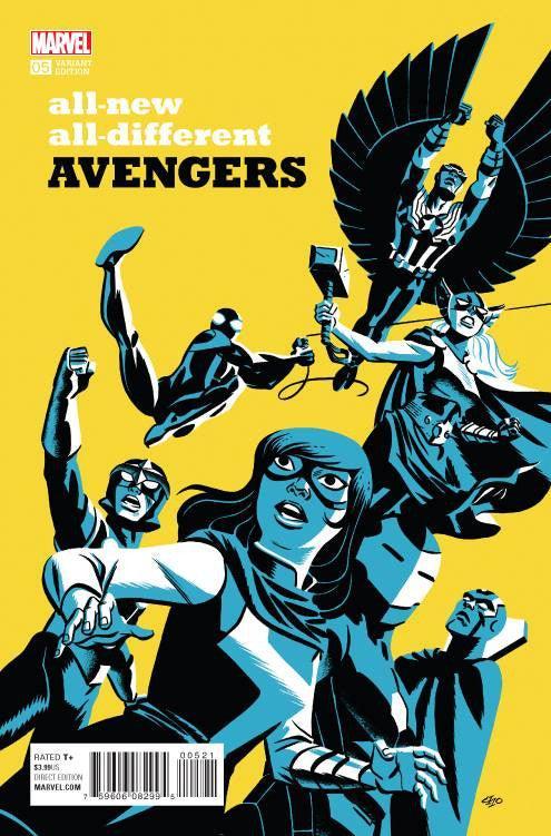 ALL NEW ALL DIFFERENT AVENGERS #5 CHO VAR - Kings Comics