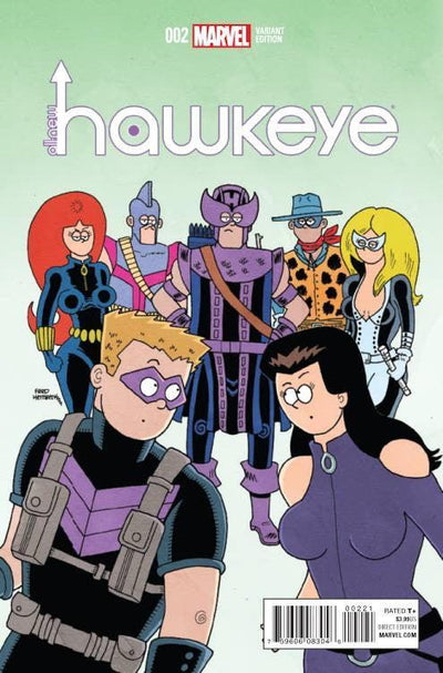 ALL NEW HAWKEYE VOL 2 #2 HEMBECK VAR