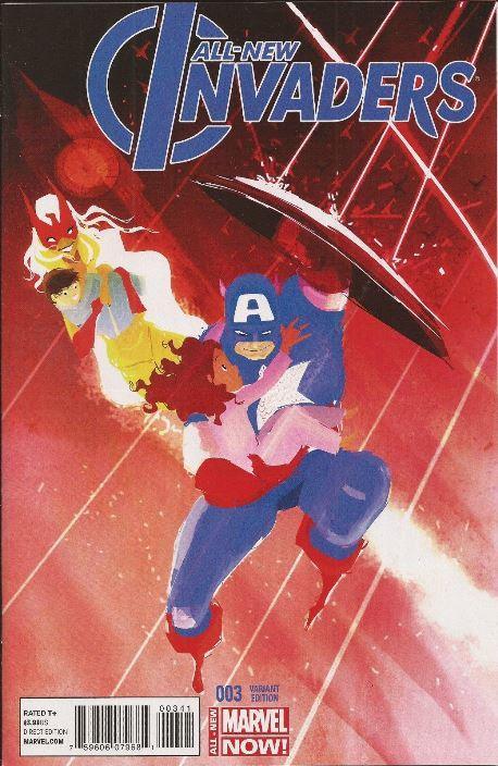 ALL NEW INVADERS #3 CAPTAIN AMERICA VAR ANMN