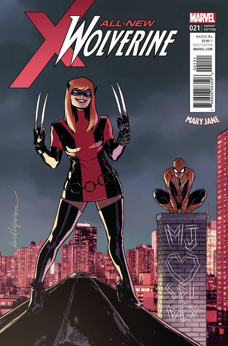 ALL NEW WOLVERINE #21 LOPEZ MARY JANE VAR - Kings Comics