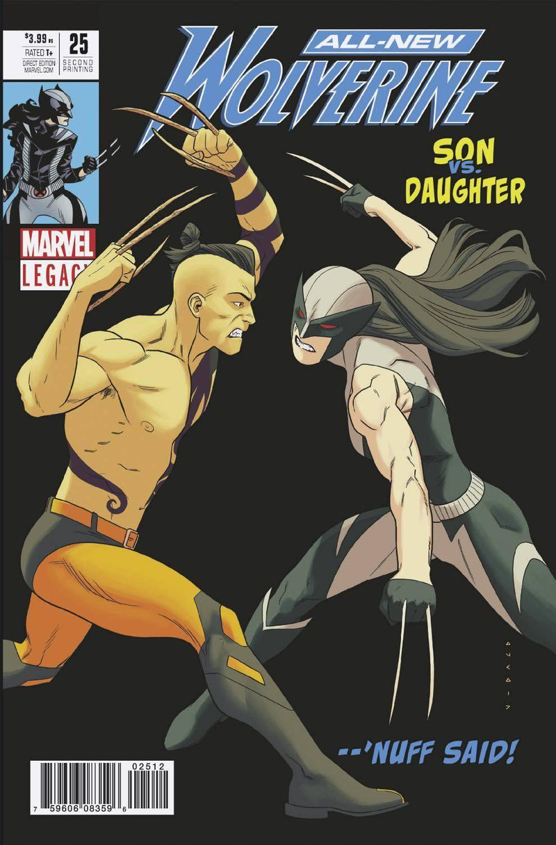ALL NEW WOLVERINE (2016) #25 2ND PTG ANKA VAR LEG